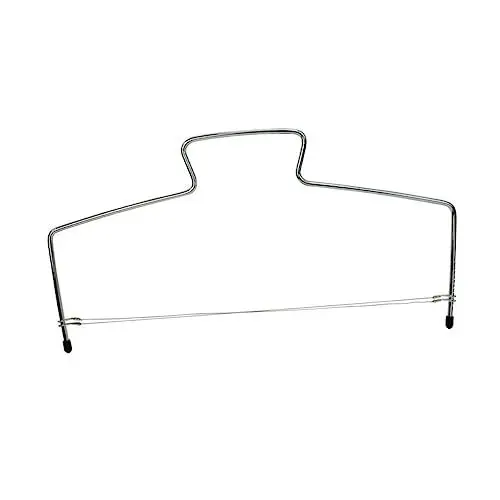 Produktbild: OFFSCH Kuchenschneider Kuchenwerkzeug für Bäckerei Kuchenmesser Kuchenwerkzeug für Gebäck Draht Brotkuchen Teiler Kuchen backen brotschneidemaschine Kuchen-Nivellierer Kuchen Größer