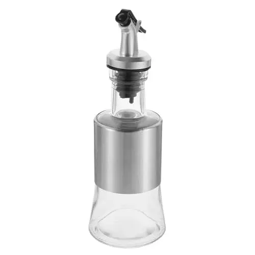 Produktbild: OFFSCH Ölausgießerflasche Aus Edelstahl – Küchenölspender-sprühgerät Mit Speziellem Ausgießer Zum Kochen