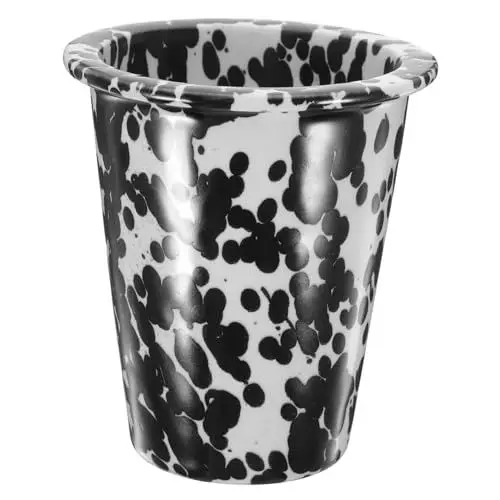 Produktbild: OFFSCH Robuster Keramik-wasserbecher Mit Tintenspritzer Teetasse Kaffeetasse Becher Für Anlässe Büro Zuhause