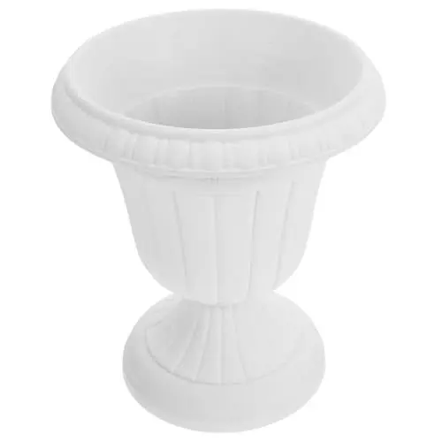Produktbild: OFFSCH Antiker Blumentopf Aus Römischer Pflanztopf Hoher Urnenpflanzgefäß Vintage-urnenpflanzgefäß Hohe Blumentöpfe Für Draußen Säulenförmige Pflanzgefäße Blumenurnen