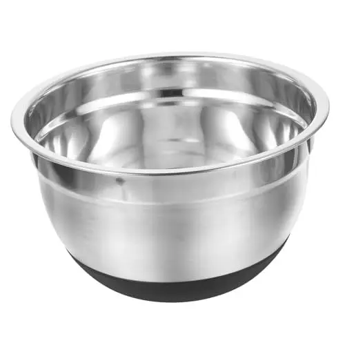 Produktbild: OFFSCH Rührschüssel Mit Silikonboden – Große Salatschüssel Zum Backen Kochen & Servieren