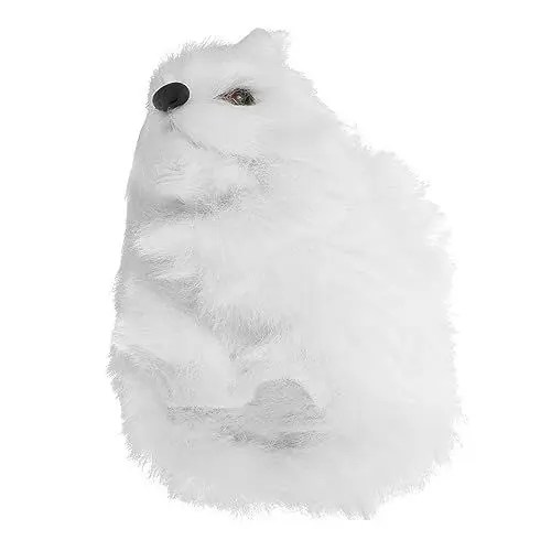 Produktbild: OFFSCH Simulation Eichhörnchen Statue Niedliche Garten-deko Für Drinnen Und Draußen Lebensechte Tierfigur Als Fotodekoration Für Garten Und Zuhause Hochwertiges Kunsthandwerk