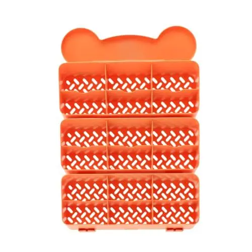 Produktbild: OFFSCH Socken Aufbewahrungsbox Wandmontierte Socken Aufbewahrung Wand Organizer Wand Socken Trennwände Socken Aufbewahrungsregal Stanzfrei Montiertes Lagerregal