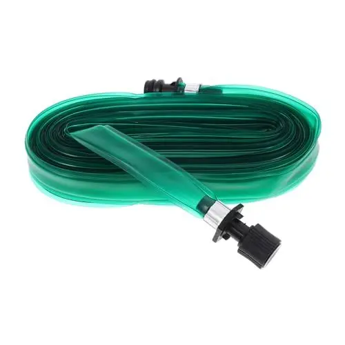 Produktbild: OFFSCH Wassersprinkler Für Gartenzubehör Pvc Soaker Schlauch Flacher Bewässerungsschlauch Leck 15m Grün