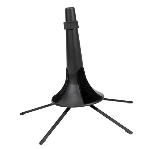 Produktbild: OFFSCH Trompetenhalter Klarinettenkoffer Klarinettenständer Trompetenst?nder Metall Notenst?nder Für Trompetenaufbewahrung Horizontal Baumwolle Musikinstrument Ausstellungsstände