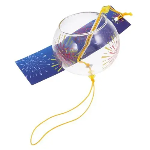 Produktbild: OFFSCH Glocken-hängeanhänger Windspiel Mit Japanischem Design Dekoratives Glas-Windspiel Für Und Garten