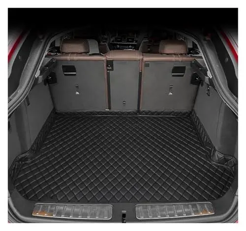 Produktbild: OGJFD Gummi Kofferraumwanne Auto-Kofferraummatte für Subaru für Crosstrek 2024 Custom Cargo Liner Teppich Autozubehör Auto-Innendekoration Gummimatten(Black-Black)