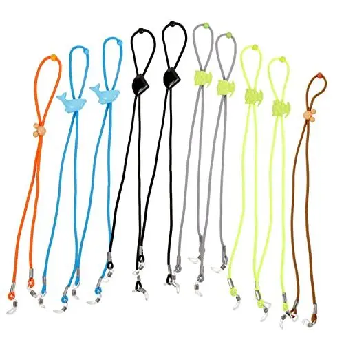 Produktbild: OHPHCALL 10St Brille Seil Kinder brillenband neopren brillenband Lanyards für Sportbrillenband Sonnenbrille Brillen-Anhänger Brillenhalskette Karikatur Halter Anhänger Kette Brillenkette