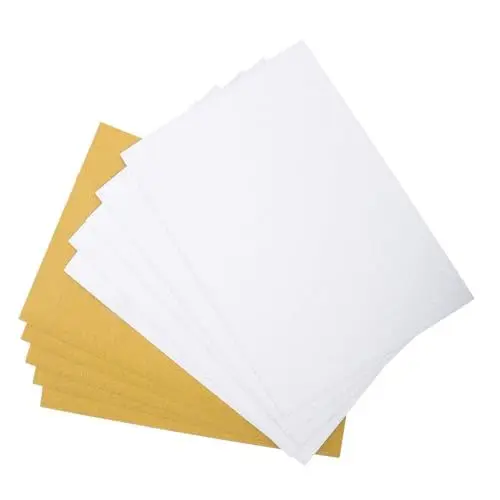 Produktbild: OHPHCALL A4 Glitzerpapier Gold Und Funkelndes Bastelmaterial Für DIY Projekte Scrapbooking Und Kunsthandwerk Glitzerkarton Für Kreative Bastelarbeiten