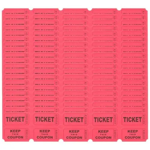 Produktbild: OHPHCALL Tombola-ticket-paket 200 Stück Papier Für Veranstaltungen Partys Und