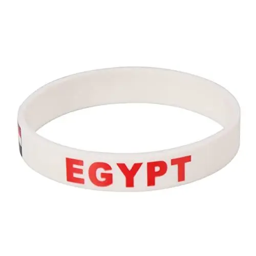 Produktbild: OHPHCALL 6 Stk Land Armband Land-silikon-armband Sportgeschenke Sportsbracelet Armband Basketball-armband Gummiband Armbänder Fußball Fan Für Männer Slap-armbänder Flagge Baseball