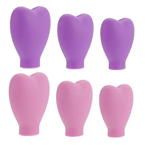 Produktbild: OHPHCALL 6 Stücke Silikon Make-up Pinsel Pinsel Für Kosmetik Praktische Design Waschbar
