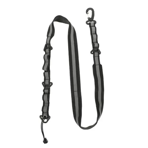 Produktbild: OHPHCALL Bergsteigergurt Reflective Tape reflektorbänder Verstellbarer Aufbewahrungsgurt Handtaschenriemen aussetzen Schlüsselband Leichter Klettergurt Hakenriemen für den Außenbereich Seil