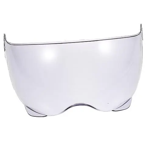 Produktbild: OHPHCALL Helmvisier Spiegelfolie Fußbälle Schwarze Motorradhelm Dunkles Football-Helm Ersatzlinse Antibeschlag-Helm Ersatz Kratzfeste Schutzbrille Maskenkopf Sonnenblende Fußball Helmschild