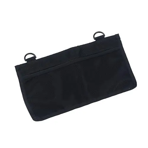 Produktbild: OHPHCALL Aufbewahrungstasche Zum Aufhängen An Der Armlehne des Rollstuhls Schwarz Große Kapazität Mehrere Taschen Aufbewahrungstasche Für Rollstühle