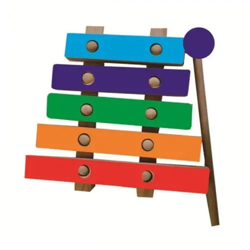 Produktbild: OHPHCALL Holz-xyllophon-spielzeug Kinder-xyllophon-spielzeug Malset Für Kinder Lernspielzeug