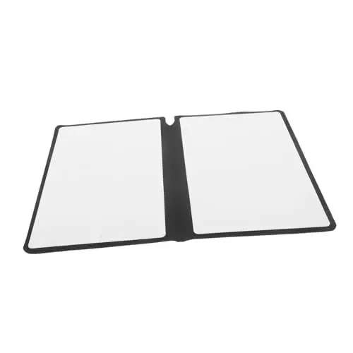 Produktbild: OHPHCALL tragbares Whiteboard beschreibbares Whiteboard löschbares Notizbuch büromaterial notizbuch mit stift Das Notebook leeres Notizbuch-Whiteboard kleine trocken abwischbare Tafeln Pu