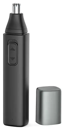 Produktbild: Ohr- und Nasenhaartrimmer für Männer und Frauen Schmerzfreies Entfernen der Nasenhaaren Zweischneidiger Trimmer aus Stahl Leicht zu reinigen USB Wiederaufladbar
