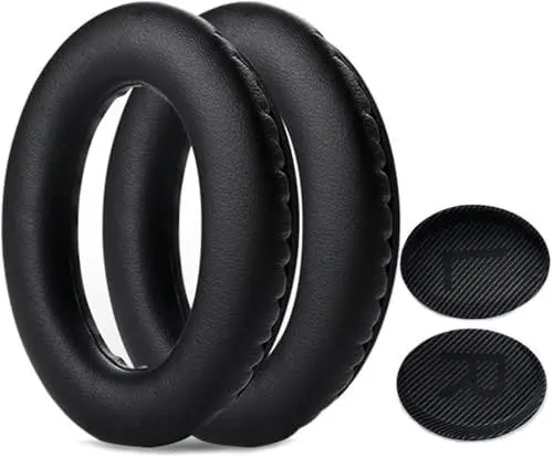 Produktbild: Ohrpolster Kompatibel mit Bose quietcomfort QC35 QC35II QC15 QC25 Ae2 Ae2i Ae2w SoundTrue & SoundLink Kopfhörer