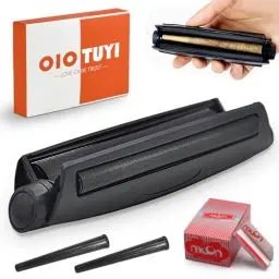 Produktbild: OioTuyi Zigarettenroller und Joint Drehmaschine, Konischer 110mm Cigarette Roller, Tabak Drehhilfe - Effiziente & Langlebige Zigaretten Dreher Maschine