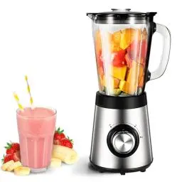 Produktbild: OKA gute Qualität Standmixer BL9703-GS, 500 W, 1500ml Standmixer zum Zerkleinern von Obst, Gemüse und co. Entsafter, Mixer Blender, Smoothie Maker Glas