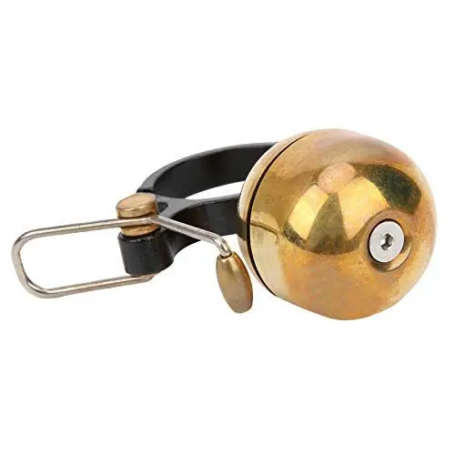 Produktbild: OKAT Arbeitssparende Fahrradklingel, Retro-Klingel, langlebig für Fahrräder(Glänzendes Gold)