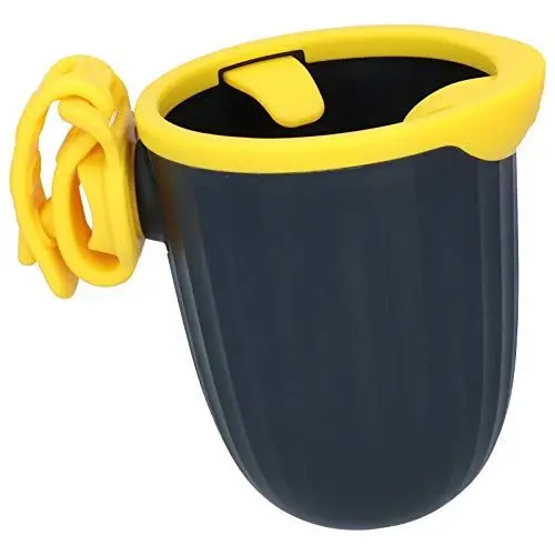 Produktbild: OKAT Kinderwagen-Getränkehalter, langlebig, ungiftig, stabil, Rollstuhl-Getränkehalter, für Babys im Freien(Navy Kurkuma)