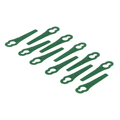 Produktbild: OKAT Kunststoff-Schneideklingen, Rasenmäher-Trimmerklingen Grasschneider-Werkzeug für den Garten für den Rasen für den Außenbereich für den Haushalt