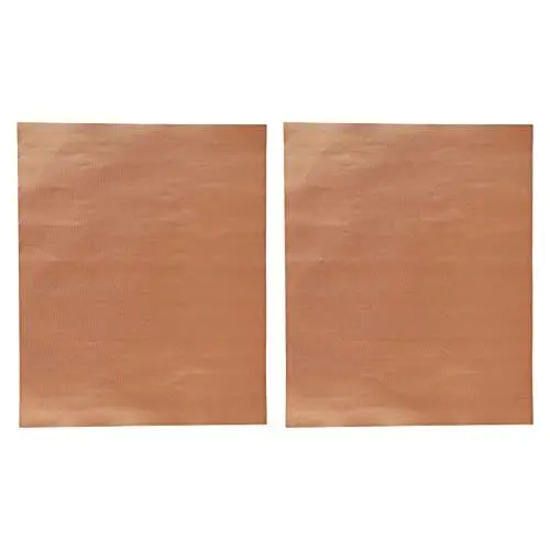Produktbild: OKJHFD 40 x 33 cm große Grillmatte, antihaftbeschichtete, hitzebeständige Grillmatte, wiederverwendbar für Grillen im Innen- und Außenbereich für Holzkohle-, Gas- oder Elektrogrill –