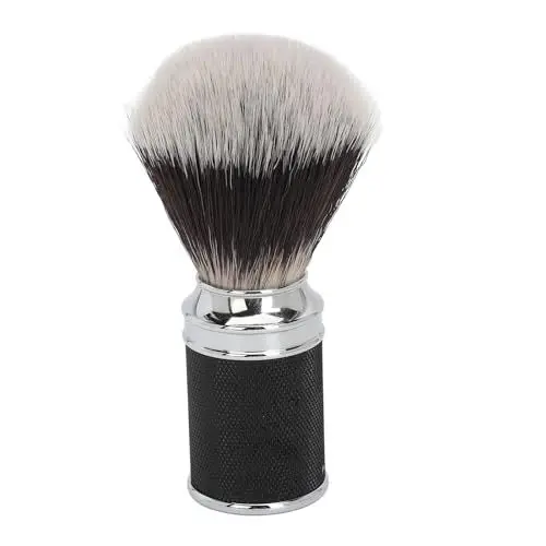 Produktbild: OKJHFD Bartbürste für Männer, Männer Bartcreme Seife Schäumbürste Professioneller Heimfriseursalon Nylonhaar-Barttrimm-Reinigungsbürstenwerkzeug