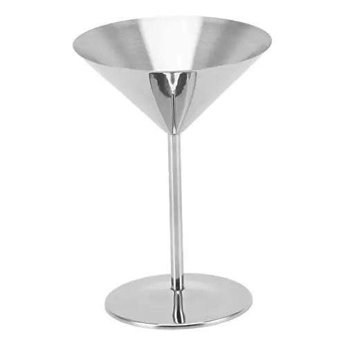 Produktbild: OKJHFD Weingläser aus Edelstahl, Weinkelch, isolierter Rotwein-Cocktail-Champagnerbecher, Metall-Weinkelch, isolierter Rotwein-Cocktail-Champagnerbecher für die Party zu Hause