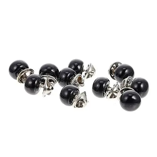 Produktbild: OKUMEYR 10pcs Frauen Hemd Brosche Tasten Button Brosche Bluse Tasten Hemd Brosche Tasten