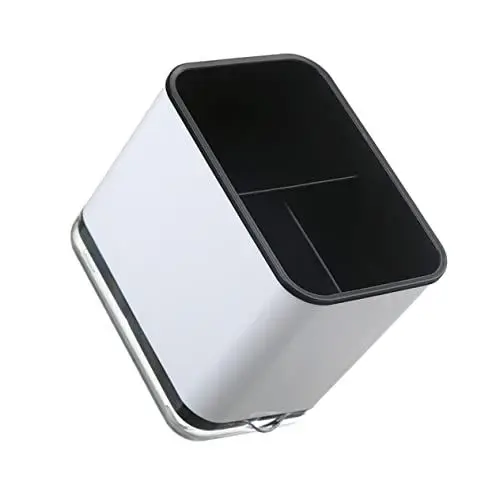 Produktbild: OKUMEYR 1Stk Aufbewahrungskiste Besteckkorb Utensil Kochgeschirr-Organizer-Rack Pfannenhalter küche organisation küchen organisation Besteckhalter Essstäbchen-Aufbewahrungsregal pp Black