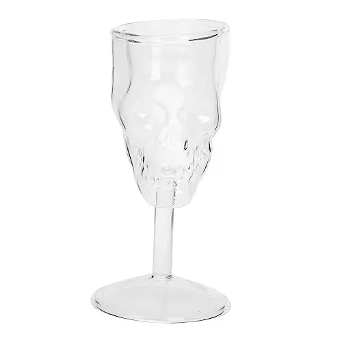 Produktbild: OKUMEYR 1Stk Kelch Stielgläser Whisky-Gläser Weihnachtsdekoration Wodka-Becher Cocktailgläser Weingläser Weinglas Getränkebecher Spirituosen Trinkbecher schmücken Glas