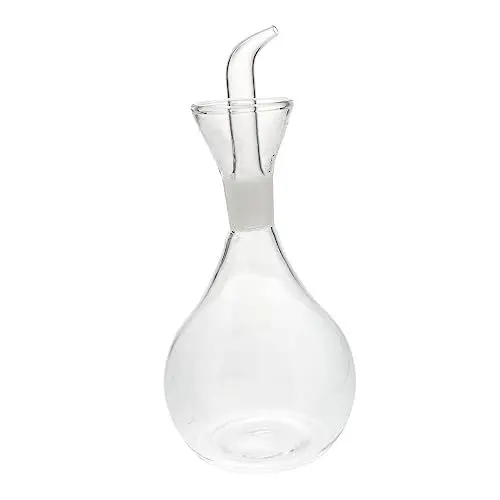 Produktbild: OKUMEYR Praktische Soßenflasche Aus Glas 400 Ml Ölspender Gewürztopf Zum Kochen Küchen