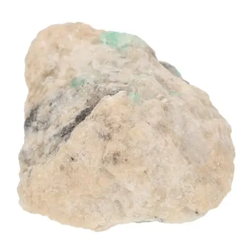 Produktbild: OKUMEYR 1 Stück Natürliche Erzproben Smaragd-rohdekore Lehrproben Für Geologischen Unterricht