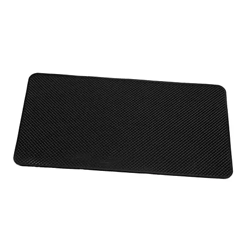 Produktbild: OKUMEYR 1Stk rutschfeste Matte Armaturenbrettmatte Handy-Ständer Handyständer Handy aufsteller Handy Halter armaturenbrett Matte Aufbewahrungshalter Matte Fortgeschrittener PU-Kleber Black
