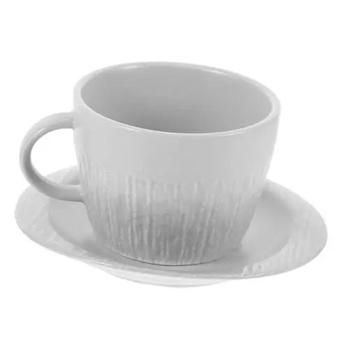 Produktbild: OKUMEYR Becher-untertassen-set Keramik-kaffeetassen Dekorative Wassertasse Exquisite Tasse Keramiktasse Für Zuhause Büro-wassertasse