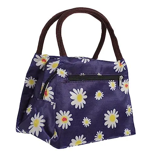Produktbild: OKUMEYR 1pc Oxford Tuch Doppel-schicht Isolierung Mittagessen Tasche Tasche Für Picknick