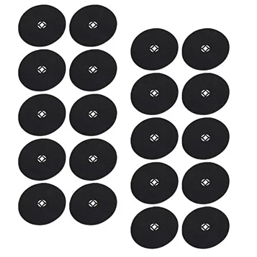 Produktbild: OKUMEYR Minimalistisches Rundes Filz-Set 20-teilig Saugfähig Wärmeisoliert Für Zuhause Restaurant