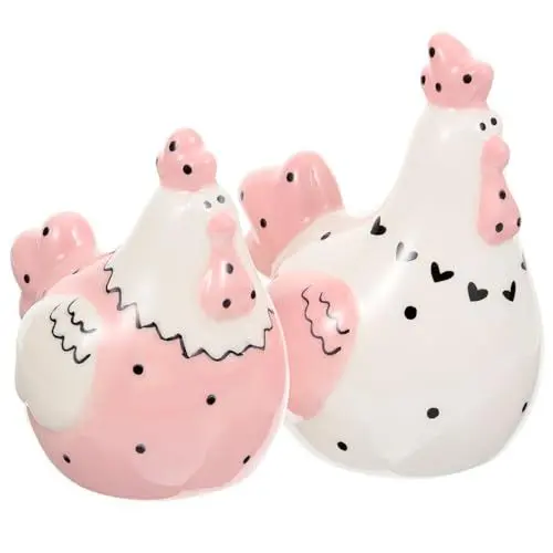 Produktbild: OKUMEYR Robuste Keramik Salz Größe Ostern Dekorative Küche Gewürzgläser