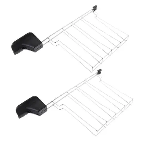 Produktbild: OKUMEYR 2St Toastergrill Toastergrill Toastergrill sandwichtoaster sandwich toaster Toasterständer für Toast Toastständer brausetabletten Toaster-Wärmeständer Toastmaschinenteile Haushalt