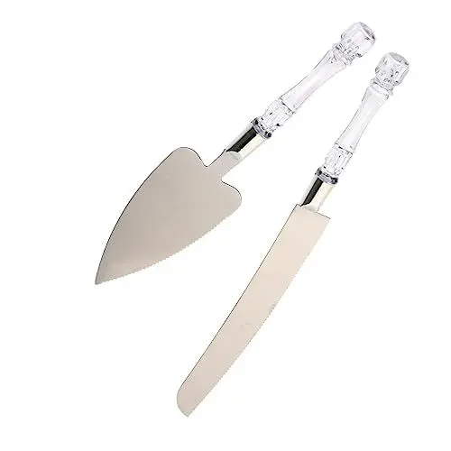 Produktbild: OKUMEYR Kuchenschaufel-Set Mit Tortenheber-spatel Servierset Für Geburtstage Und Hochzeiten Zum Ausstechen Und Schneiden Von Kuchen