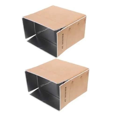 Produktbild: OKUMEYR 2er-pack Isolierboxen Mit Aluminiumfolien-innenfutter Für Den Versand Von Kalten Meeresfrüchten Und Früchten 28 X 16 X 18 Zoll Tragbare Isolierte Verpackungsbox