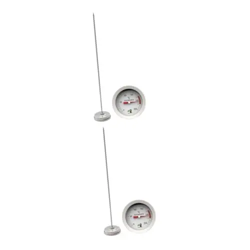 Produktbild: OKUMEYR 2st Marmeladen-thermometer Lebensmittelthermometer Digital Sirup-thermometer Candy-sirup-temperaturdetektor-tool Grillthermometer Süßigkeiten-thermometer Kochthermometer
