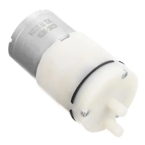 Produktbild: OKUMEYR 2st Mikro-vakuumpumpe Vakuumpumpe Kaufen Luft Industrie-vakuumpumpe Elektrische Vakuumpumpe Praktische Vakuumpumpe Für Zu Hause Membranpumpe Bausatz Pumps Volt Weiß Plastik