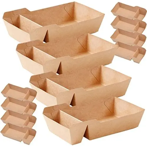 Produktbild: OKUMEYR 30er Packung Papier-snackboxen Popcornbehälter Einweg-verpackungen Friteurboxen Für Feiern