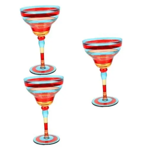 Produktbild: OKUMEYR 3St Weinglas Margarita-Gläser Cocktail kreative Bierkrüge Margarita-Glaswaren Tassen hochzeitsparty hochzeitsdekoration weinbar wasserbrille Weingläser dekoratives Margarita-Glas