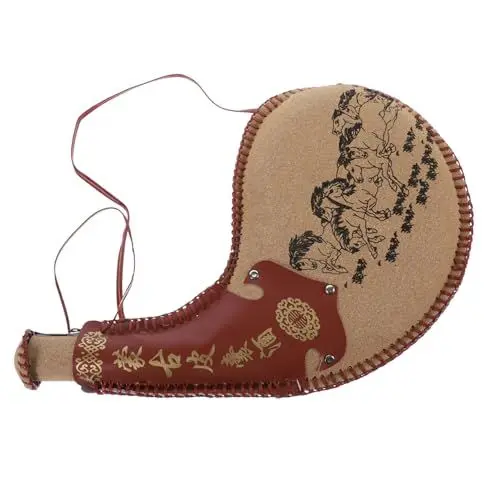 Produktbild: OKUMEYR Feldflasche 3st Weinkrug Getränkeflasche Wasserflasche Tragbare Bota Flaschen Für Männer Weinbeutel Milch Flasche Milchkocher Leichte Weintasche Trinksack Wein-bota-tasche Weinbota Stoff Brown