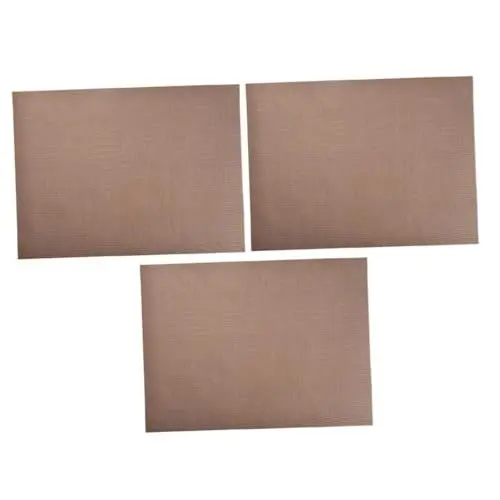 Produktbild: OKUMEYR Backunterlage 3 Stück Antihaftbeschichtetes Wachstuch Backmatte Für Kuchen Brot Grilltuch Für Steak Gemüse Hochtemperaturfest Wiederverwendbar